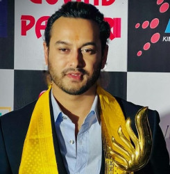 Actor Pradeep Khadka awarded in India